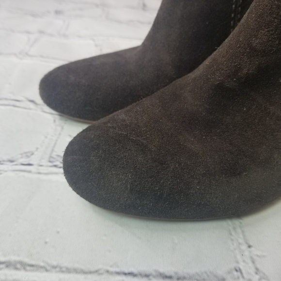 Madewell Neva foldover brown suede boots - Picture 4 of 10